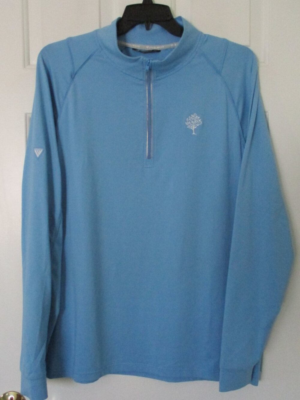 Levelwear Mens L/S "Toscana C.C." (Indian Wells,CA) 1/4 Zip Golf Sweater NWOT-XL